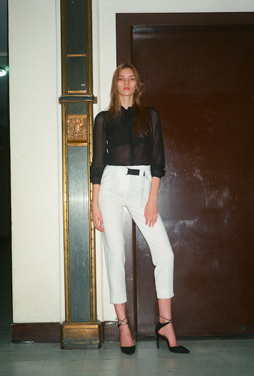 Female model photo shoot of laurentischler1 in new york, new york