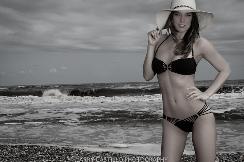 Male and Female model photo shoot of LC Photos Tour and Whitney Kosina in Gulf Coast Beach