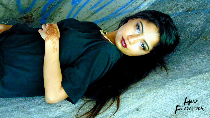Female model photo shoot of Hexx Photography