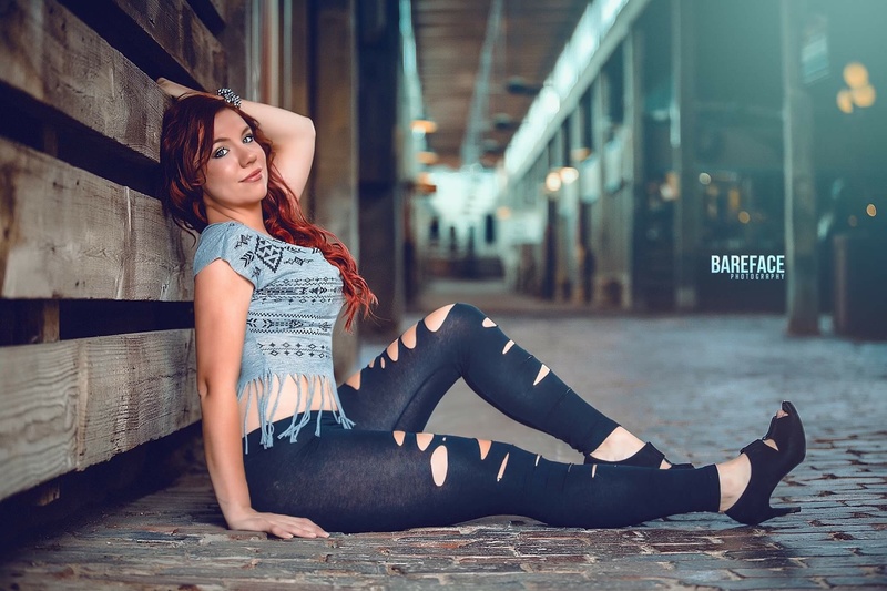 Female model photo shoot of Rachelbabyx in Stockyards- Fort Worth, Texas