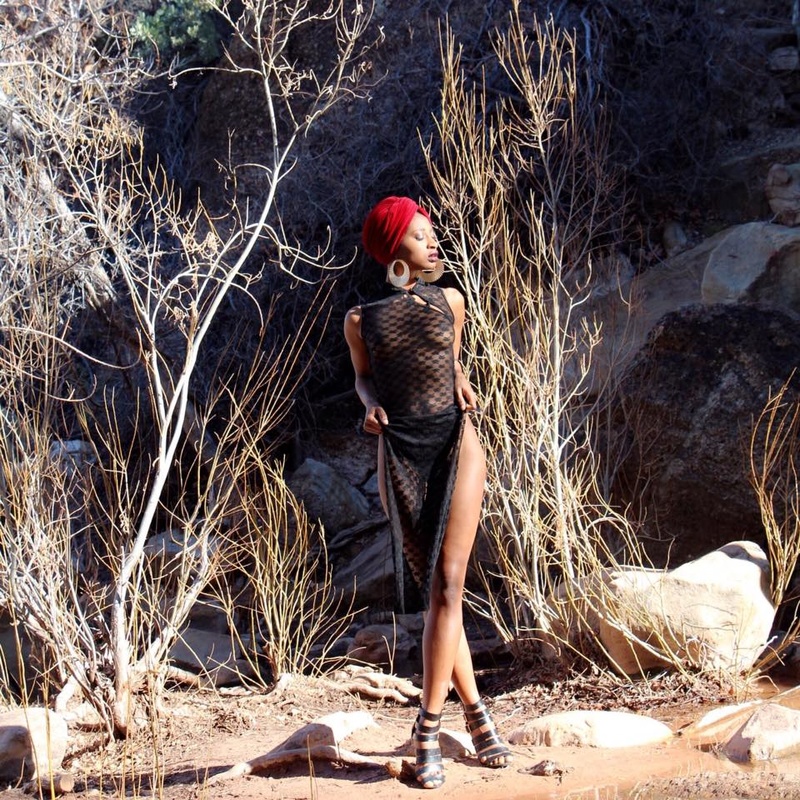 Female model photo shoot of IshaIlle in Red Rock