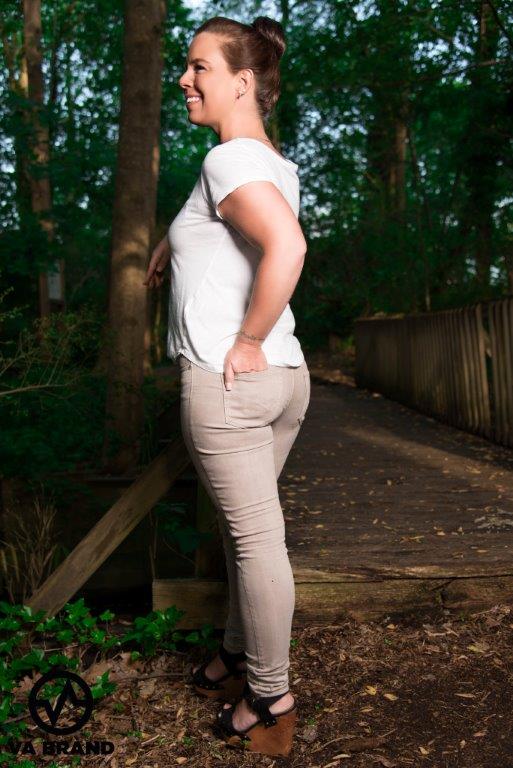 Female model photo shoot of Bobbiejovabch  in Chesapeake Arboretum Park
