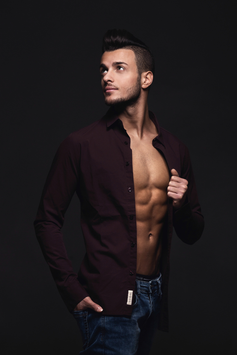 Male model photo shoot of milosducati and Alessandro Biascioli