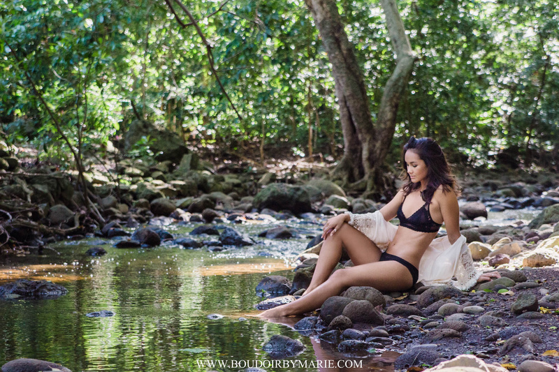 Female model photo shoot of Boudoir by Marie in Maui, HI