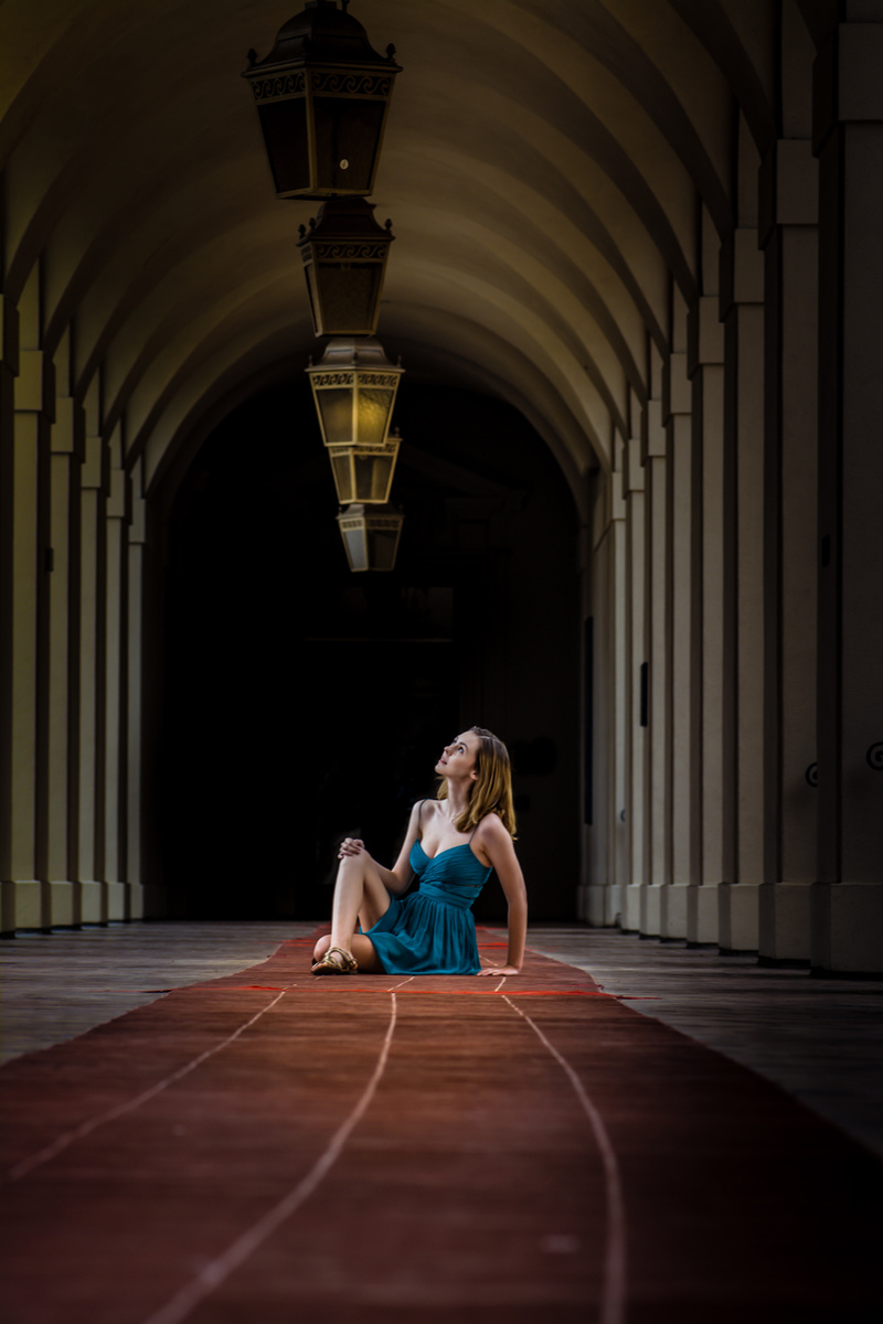 Male and Female model photo shoot of Errol Asayas and NicoleMarie3 in Pasadena City Hall