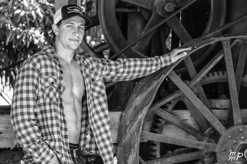 Male model photo shoot of BrockP by Matt Mien in Old Shasta