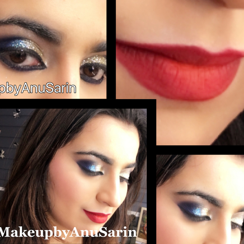 Female model photo shoot of Makeup By Anu Sarin