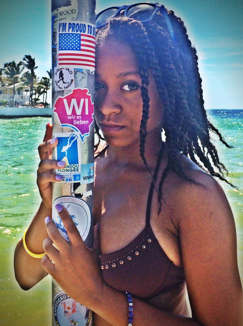Female model photo shoot of Ivy Love Kilpatrick in Key West, Florida