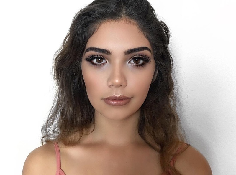 Female model photo shoot of Makeup by Yazmin