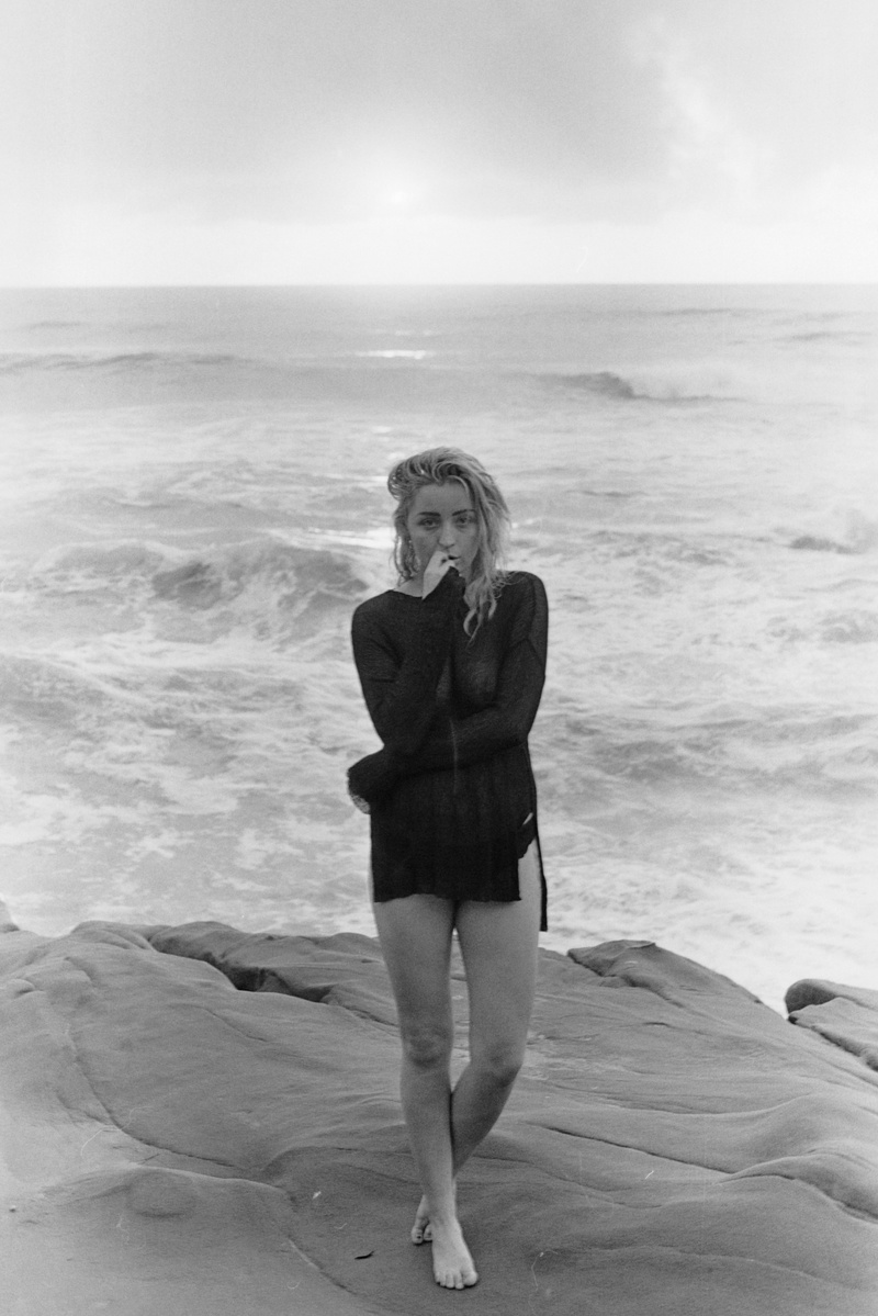 Female model photo shoot of Nicole_Alexis in Windansea Beach - La Jolla, California