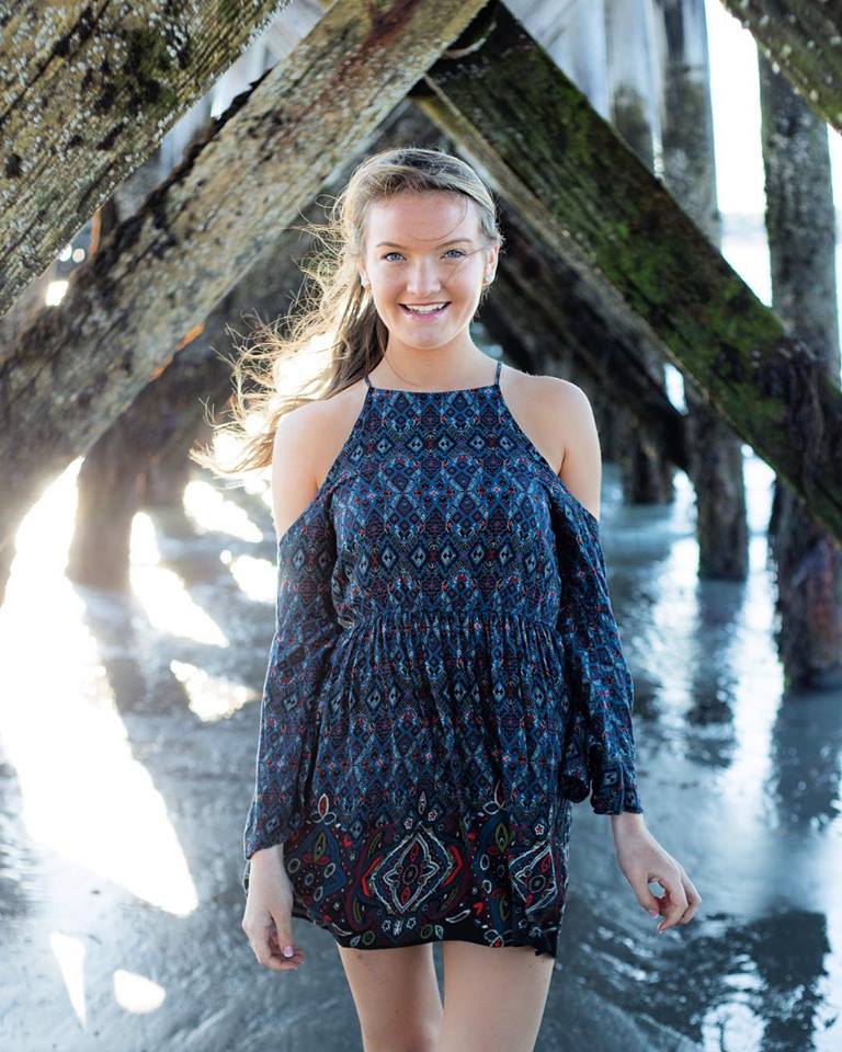 Female model photo shoot of ArielleUngerPhotography in Old Orchard Beach, Maine