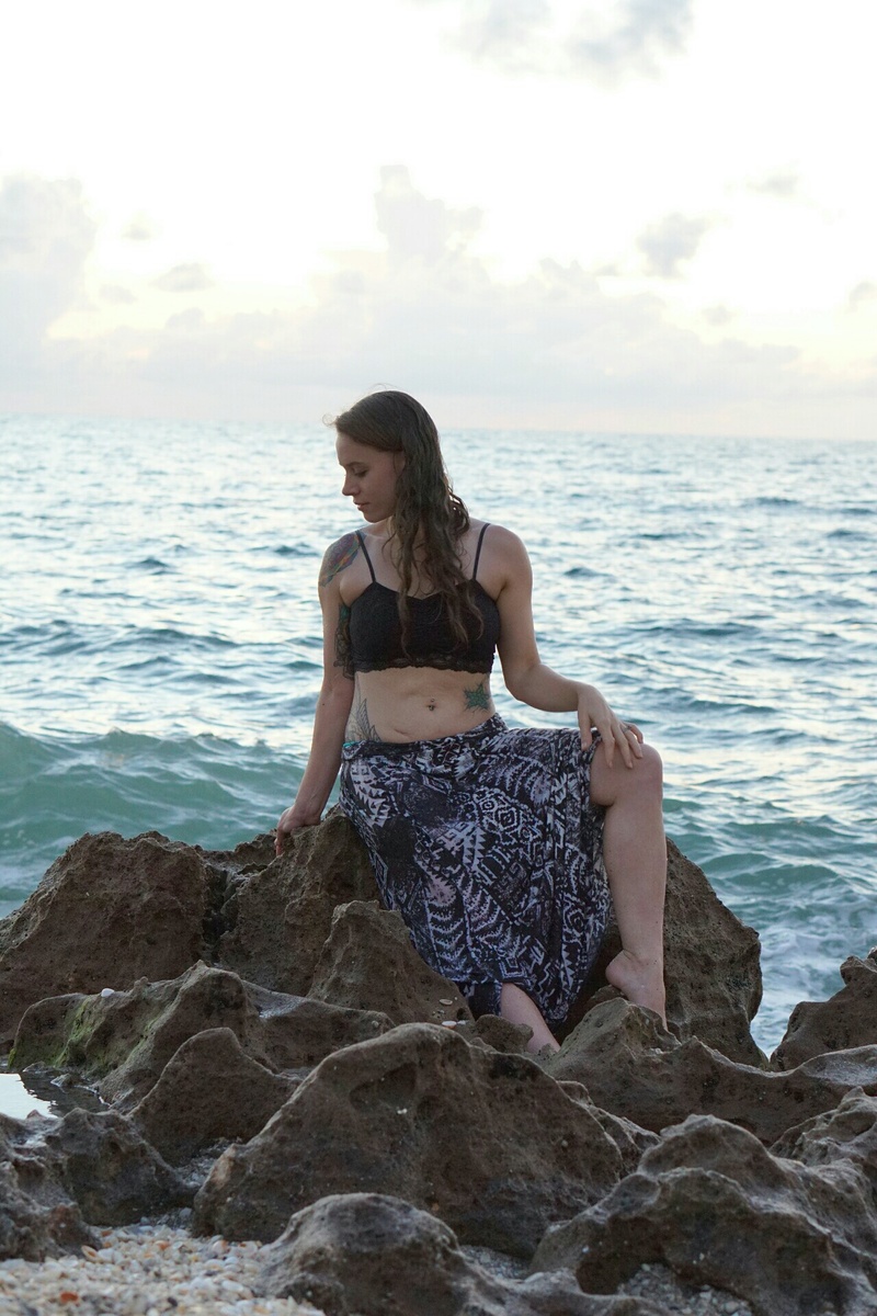 Female model photo shoot of Valdamora in Coral Cove
