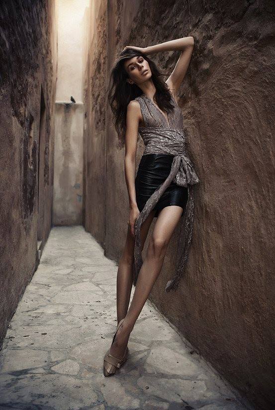 Female model photo shoot of KhrystynaK 