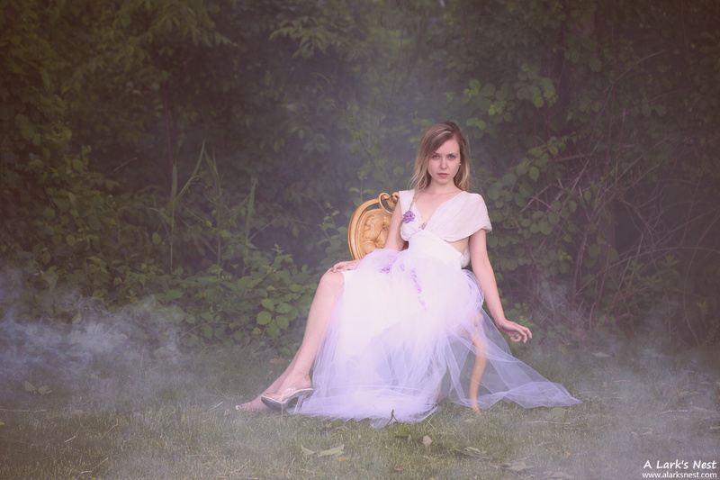 Female model photo shoot of Larks Nest and Sarah Starlight in Mystic River Recreation Area