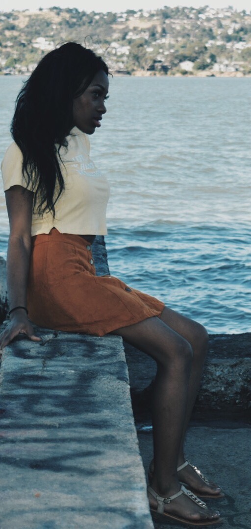Female model photo shoot of Maranathakoi in Port Costa, California