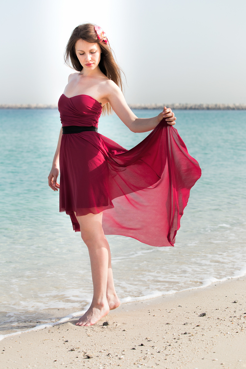 Female model photo shoot of Irynchik in Dubai