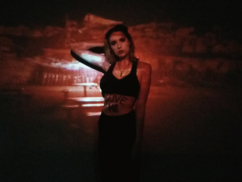Female model photo shoot of lolitasocialclub