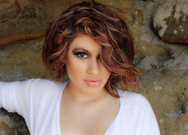 Female model photo shoot of Cutting_edge_glamour in Solana Beach