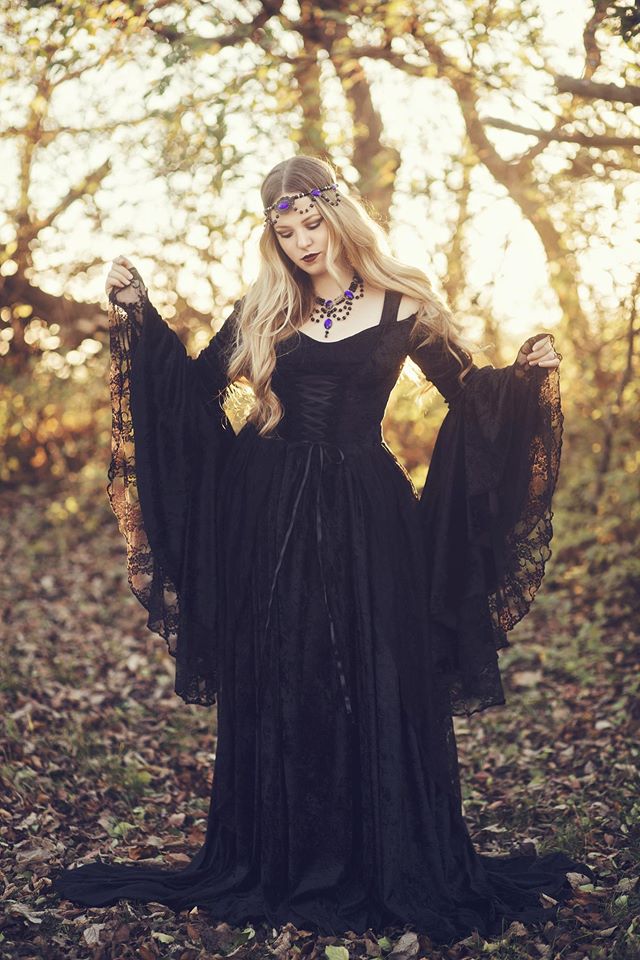 Female model photo shoot of Lucillian by Bernadette Newberry, clothing designed by RomanticThreads