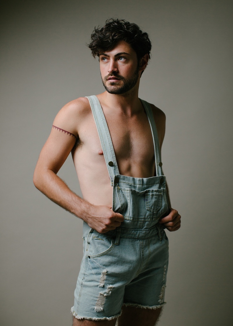 Male model photo shoot of Dusty Schlairet by Da Luo