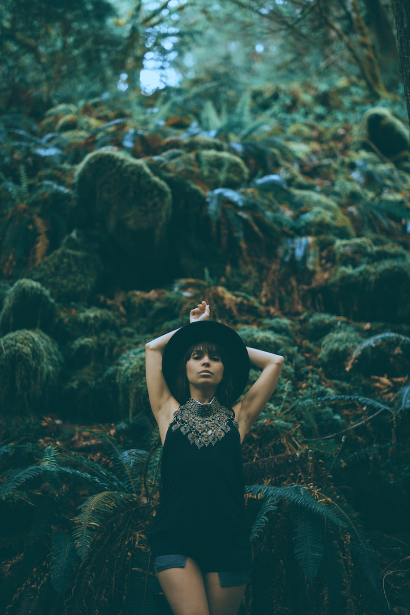 Female model photo shoot of Rachel Dashae in Susan Creek Falls, Oregon