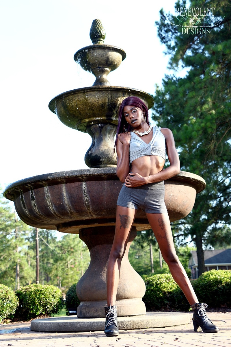 Male and Female model photo shoot of Ed-Landus Faulk and MyssModelShay  in Fayetteville, Nc