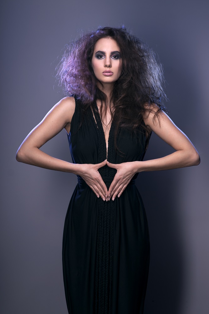 Female model photo shoot of Falcieri Designs