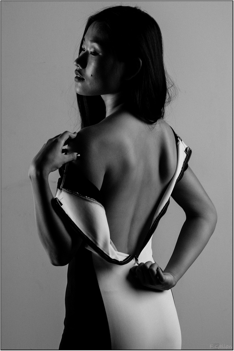 Female model photo shoot of Hani B Pham by RayOfLight