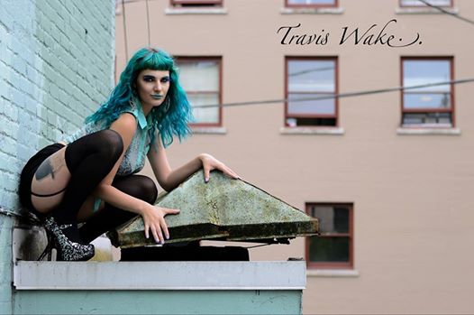 Female model photo shoot of Pickles LaVey by Travis Wake in Vancouver
