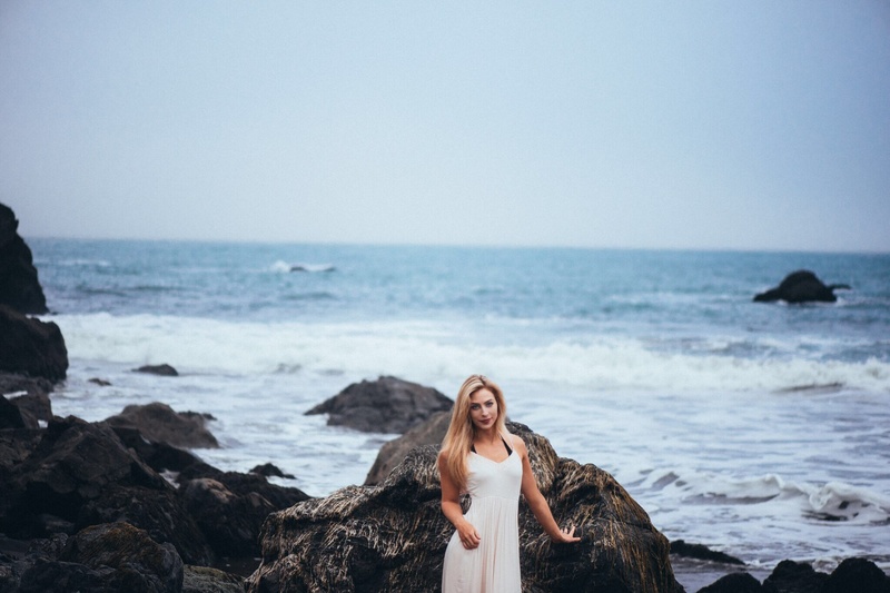 Female model photo shoot of Katie_Melissa in Muir Beach, San Francisco