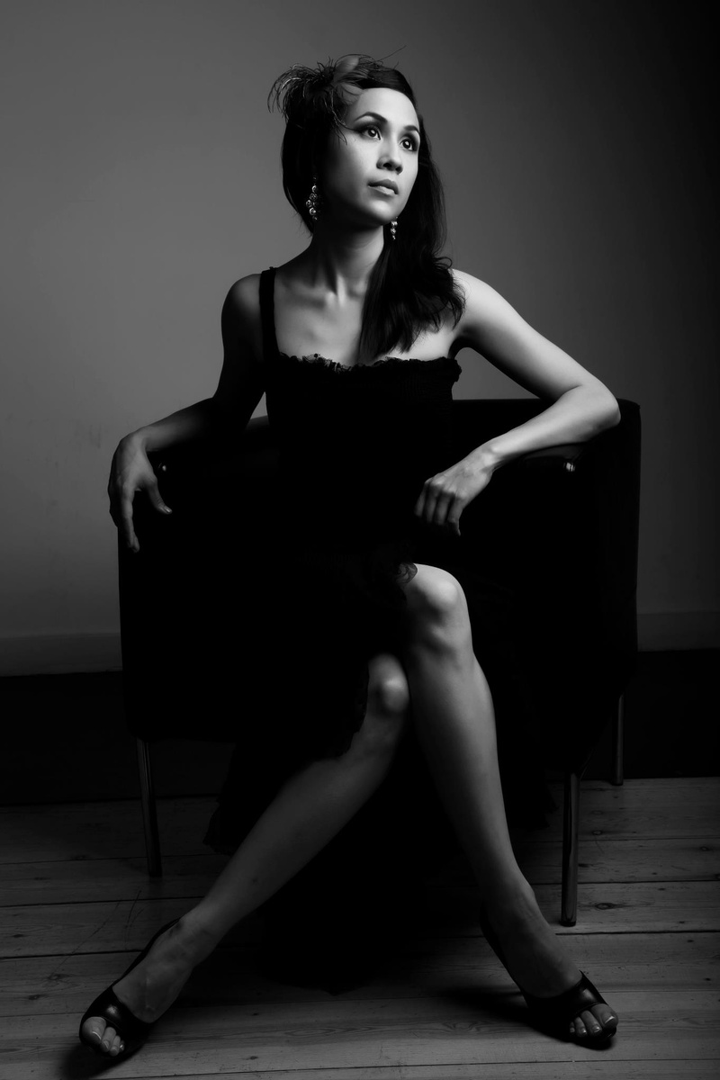 Female model photo shoot of Cynthia Liza Style in London