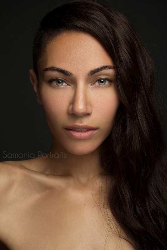 Female model photo shoot of Samonia Portraits
