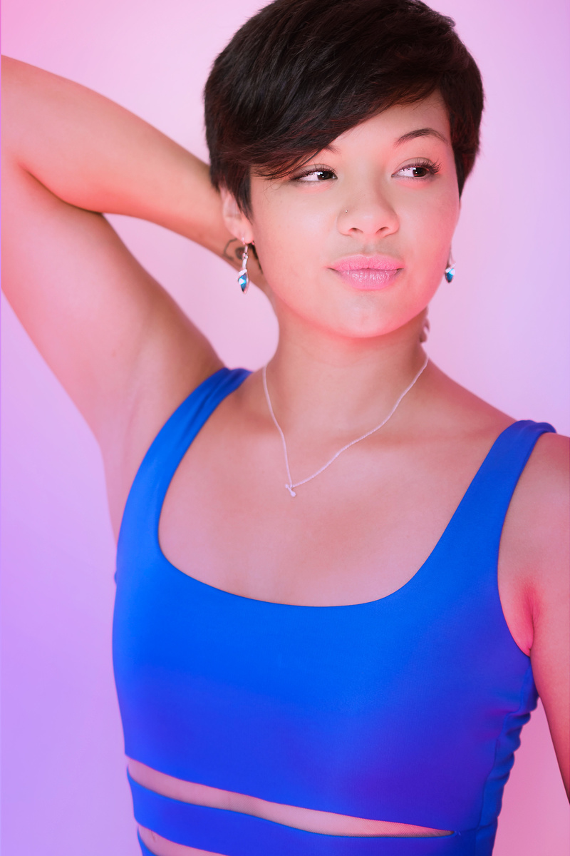 Female model photo shoot of KayCeeModel