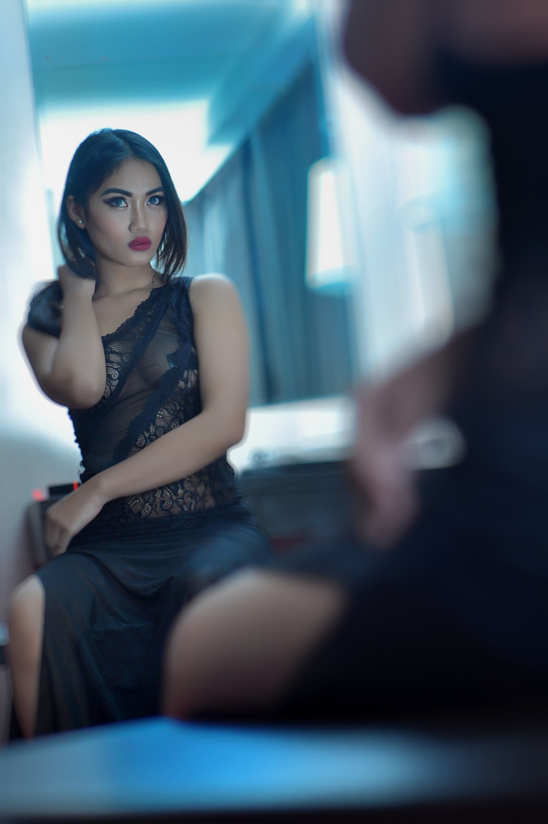 Female model photo shoot of Leviana Quinn in JAKARTA
