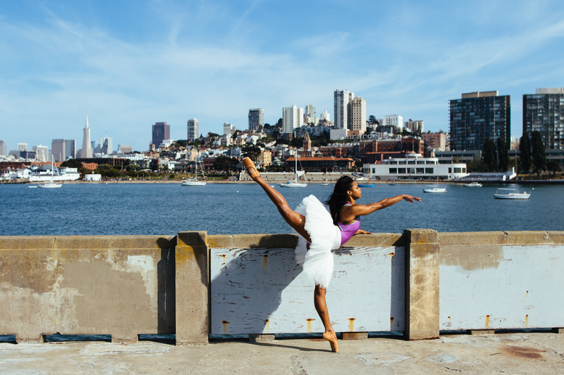 Female model photo shoot of ChelseaSimone in Aquatic Park Pier, San Francisco, CA