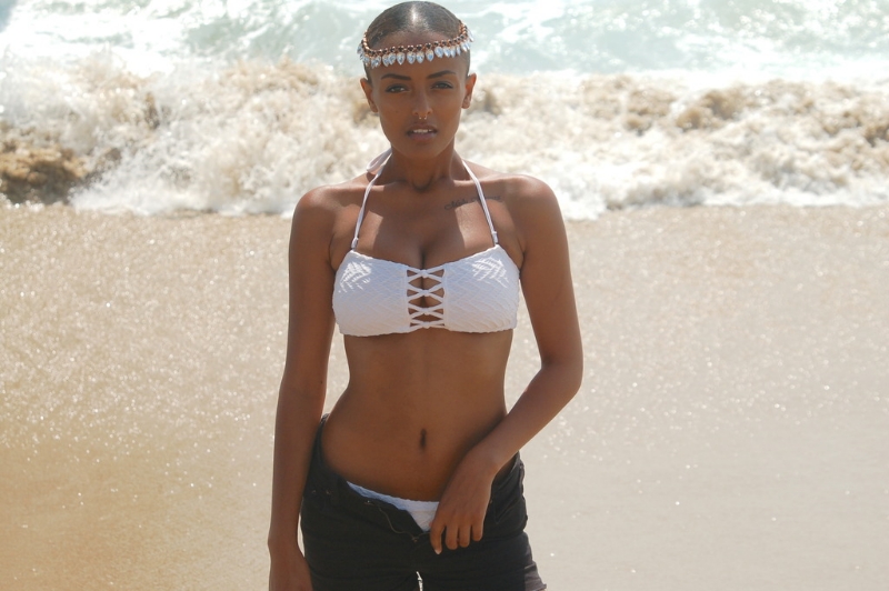 Female model photo shoot of selamina1 in Hermosa Beach,
