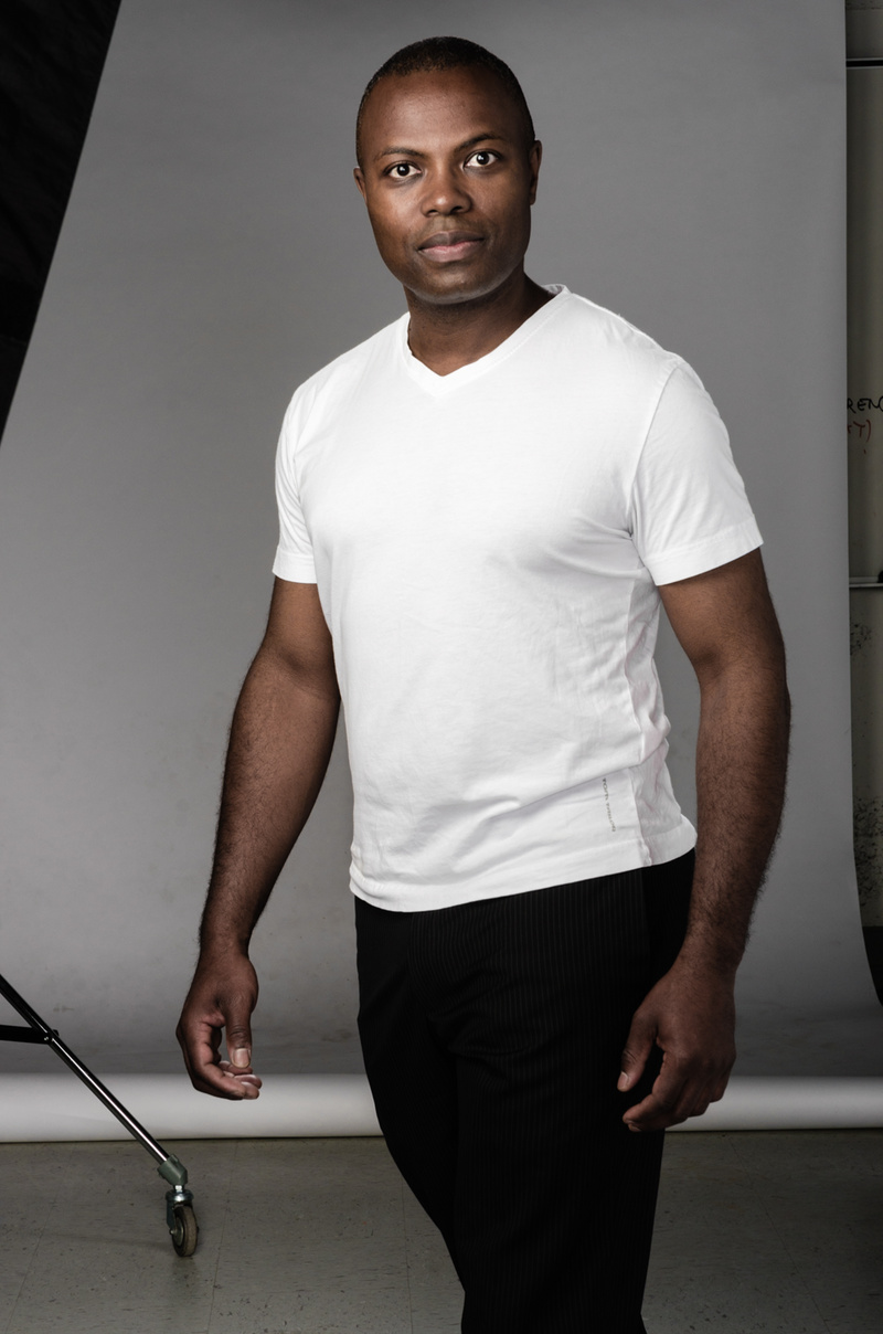Male model photo shoot of Ulderick Photography in Dawson studio