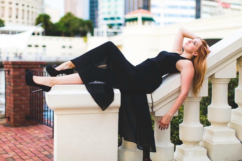 Female model photo shoot of Emily Bruer by Chris Cha in University of Tampa