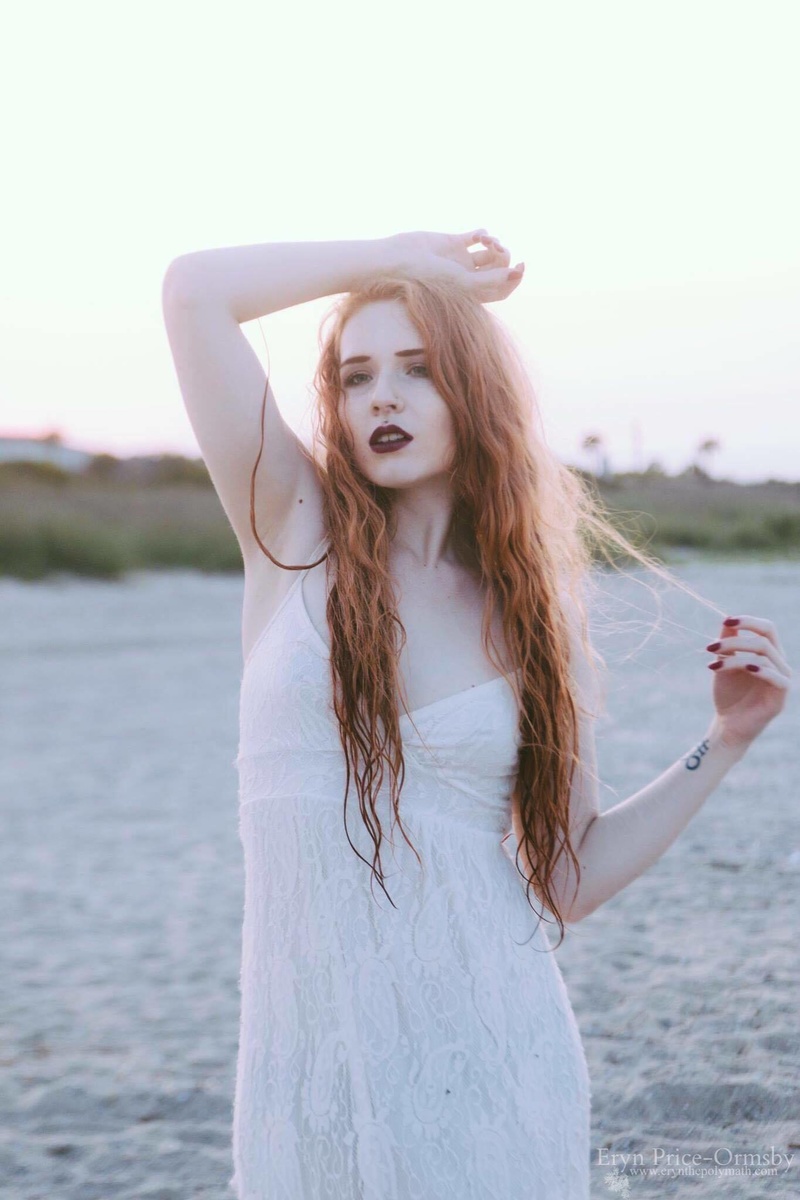 Female model photo shoot of Lilith Jenovax in Tybee Island, Georgia