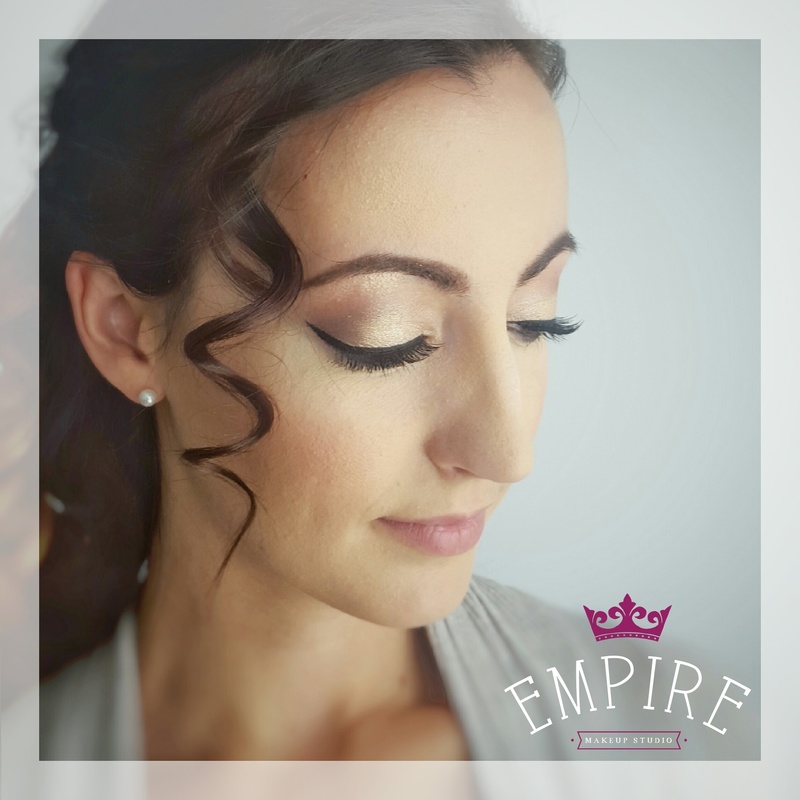 Female model photo shoot of Empire Makeup Studio