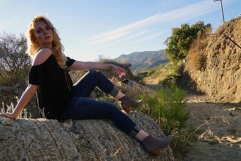 Female model photo shoot of Emma Sage Kay in Black Star Canyon