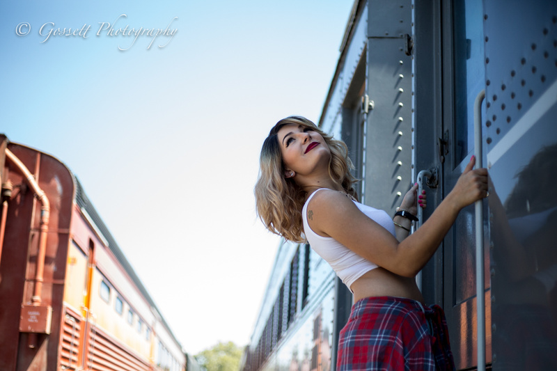 Female model photo shoot of Gossett Photography in Old Sacramento