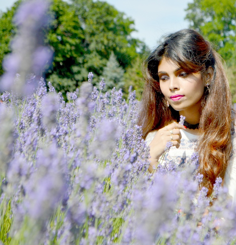 Female model photo shoot of jessielicious in Lavender Farm