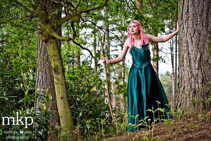 Female model photo shoot of Evie Siddal by MattKitchen Photography in Wheldrake Woods