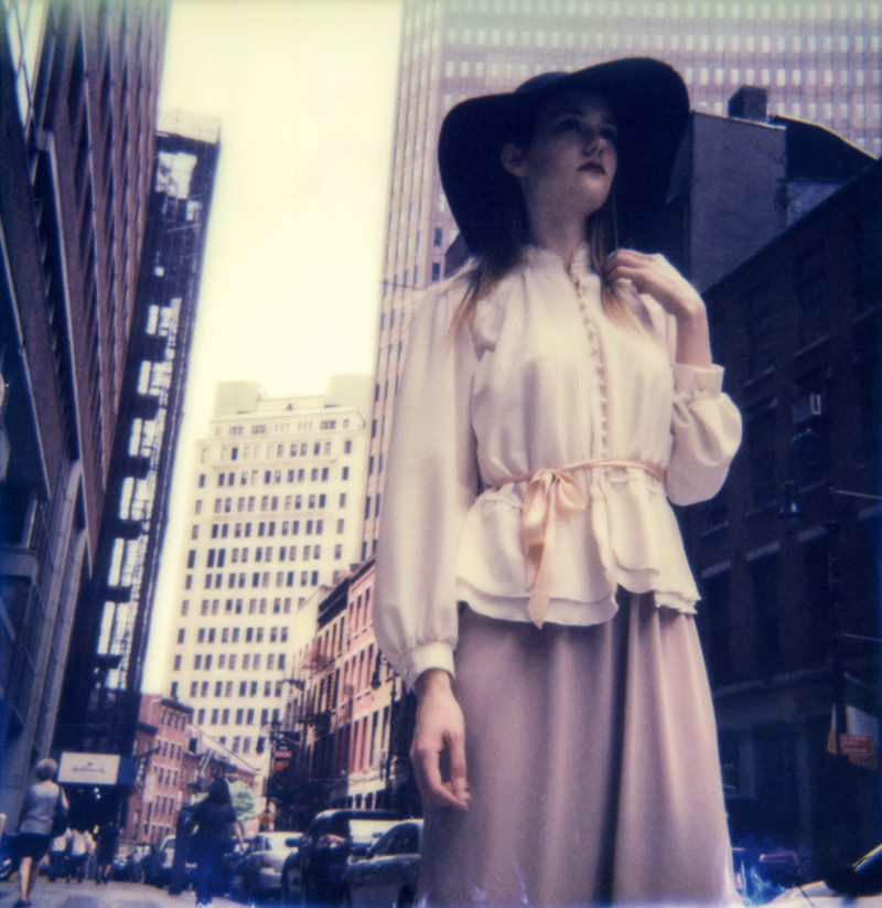 Female model photo shoot of Pauline Caplet in New York