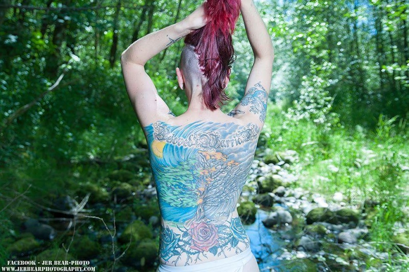 Female model photo shoot of Lady Beloved in Wildcat creek