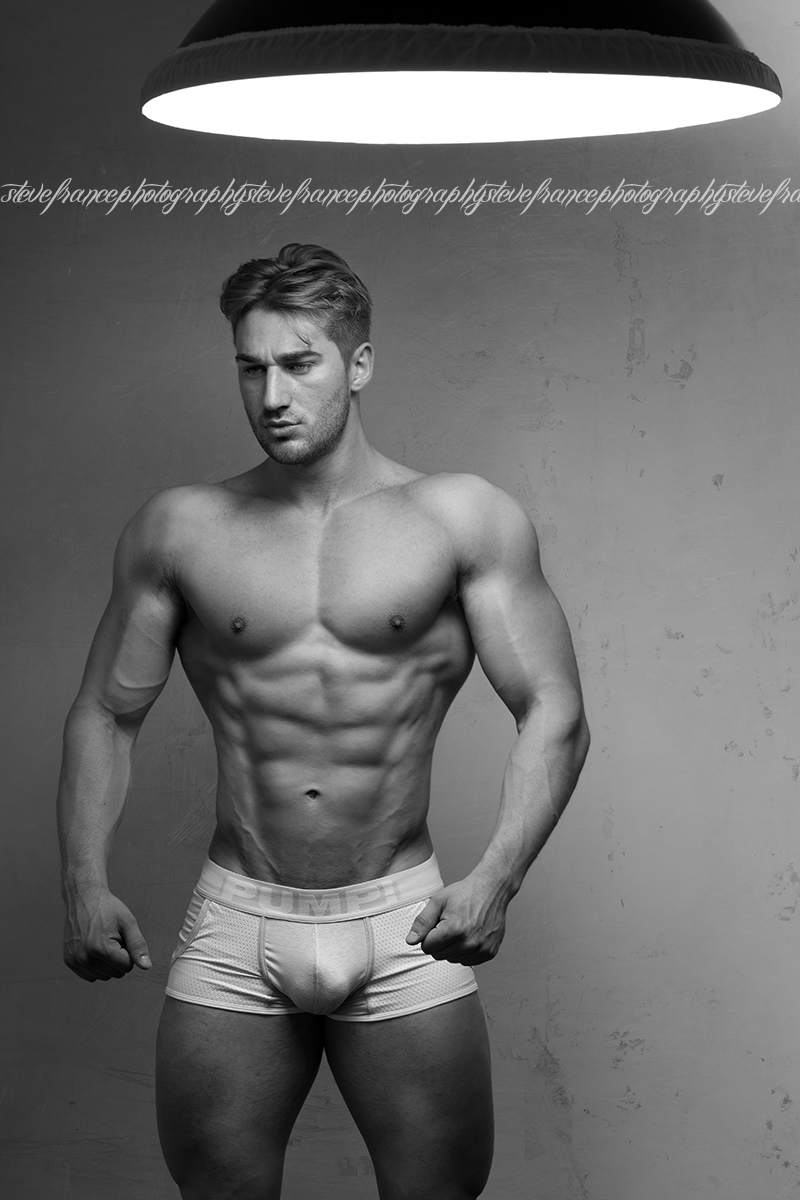 Male model photo shoot of MuscleSkin and Jameswhipp