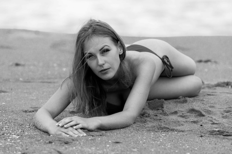 Female model photo shoot of Eugenia Bulanova  by Midel Photography in San Diego