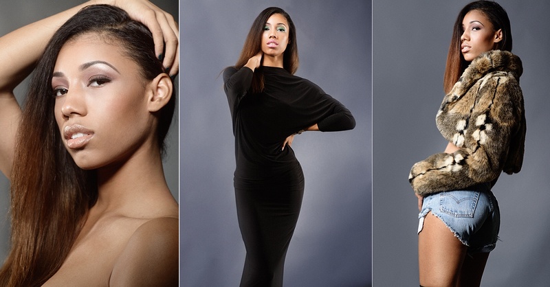 Female model photo shoot of Blended Faces