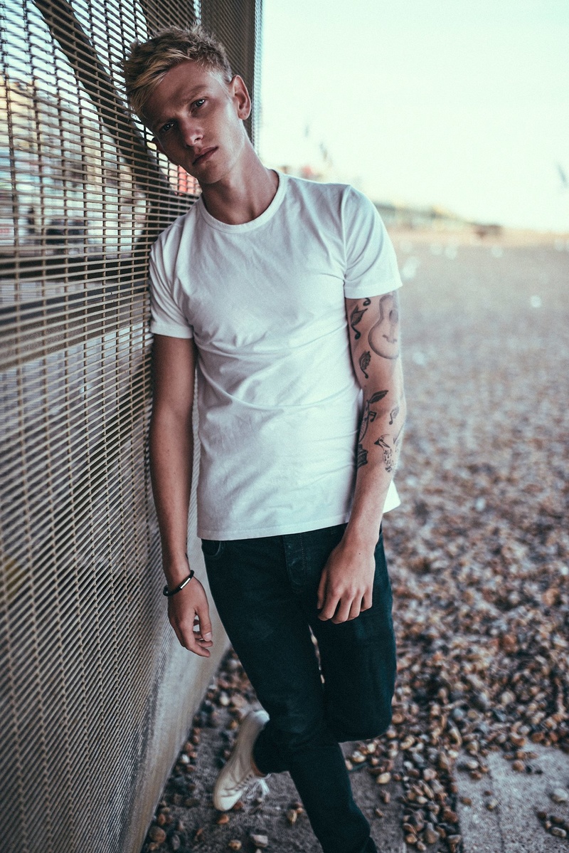 Male model photo shoot of Christopher D Wilson in Brighton